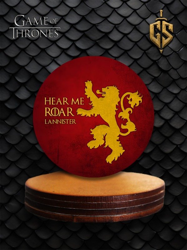 Producto - Posavasos House Lannister - Juego de Tronos