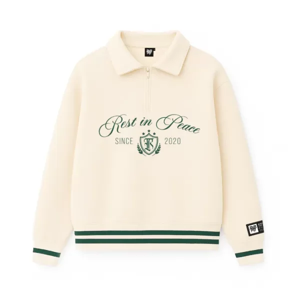 Producto - Buzo Polo Beige con Verde