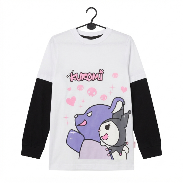 Producto - REMERA MANGA LARGA INFANTIL KUROMI T.14