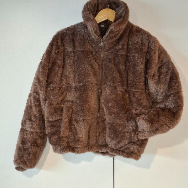 Producto - Campera peluche chocolate
