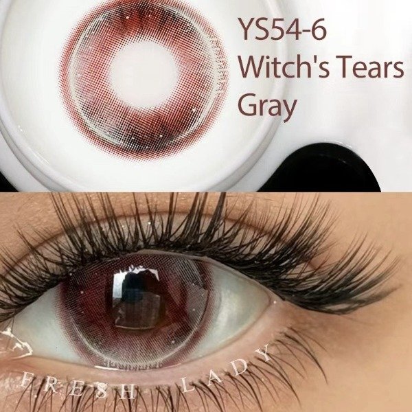 Producto - Lentes de contacto Witchs Tears Gray YS54-6 8.6mm - Freshlady - 0