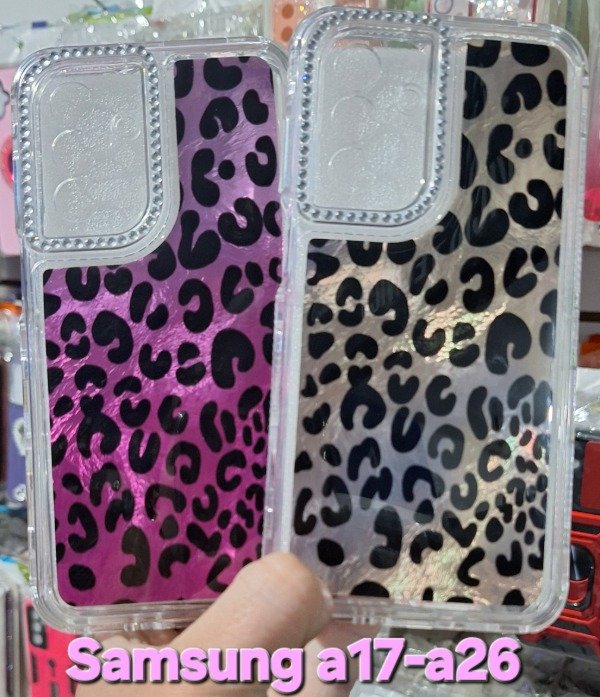 Producto - Fundas reforzadas 360 animal print. Samsung a17-a26