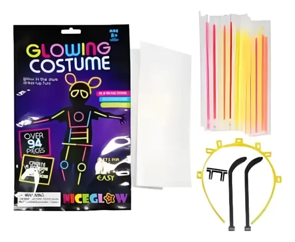 Producto - Disfraz luminoso de Palitos de Neón - 3