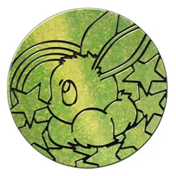Producto - Moneda JUMBO 53mm Prismatic Evolutions EEVEE (Tin Leafeon)