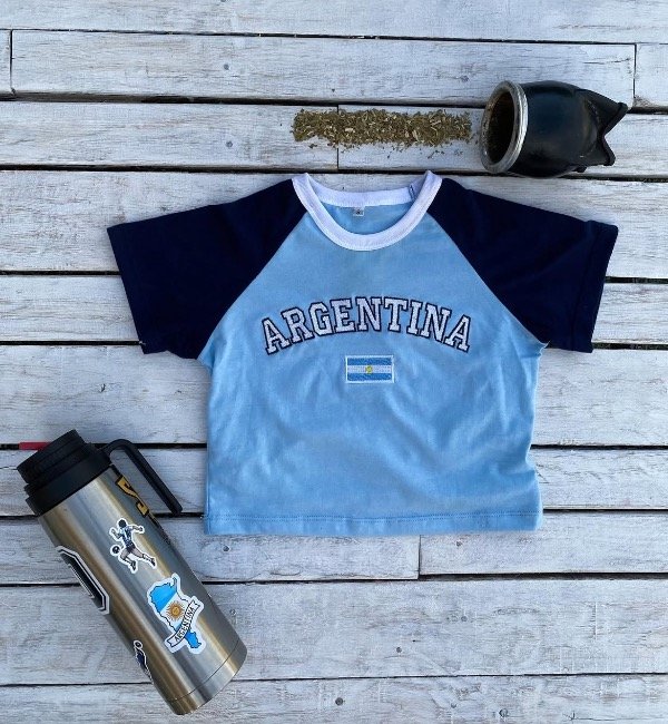 Producto - Combo short de poplin y baby tee de Argentina - 1