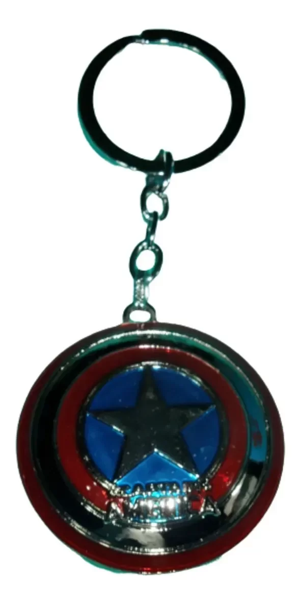 Producto - Capitan America Llavero De Metal Largo 12 Cm (1)
