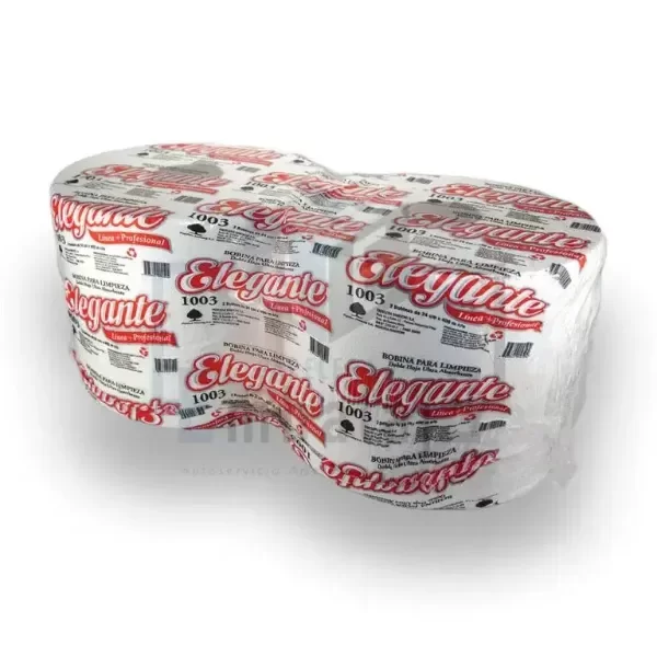 Producto - Bobina de Papel Doble Hoja Elegante 25cm x 400 mts x 2u