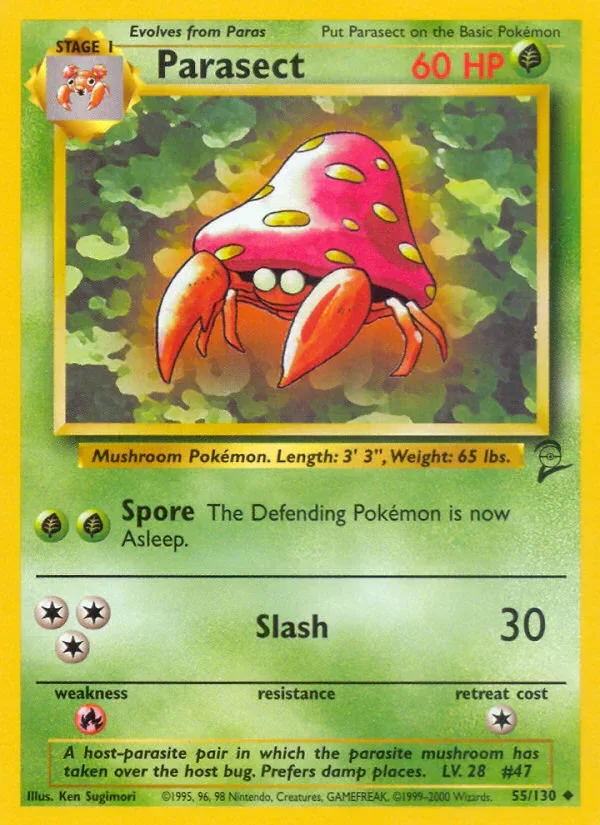 Producto - Parasect (55/130) [Base Set 2]