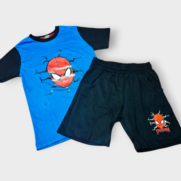 Producto - Conjunto Spiderman Azul T8 T14