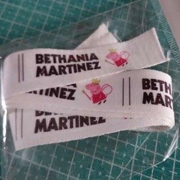 Producto - Cinta Escolar Nombre