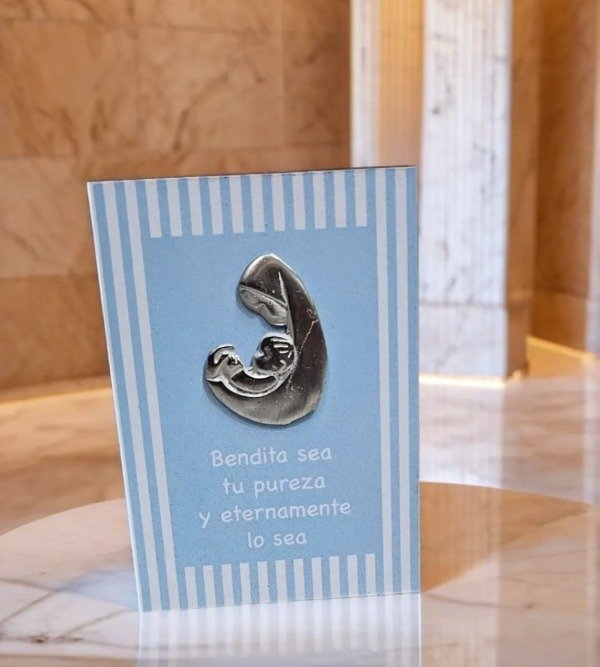 Producto - REPISERO VIRGEN CELESTE CON NIÑO