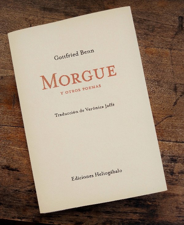 Producto - Gottfried Benn, Morgue y otros poemas