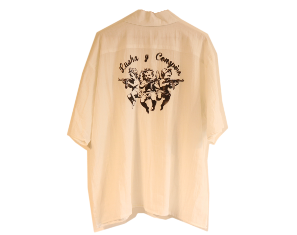 Producto - CAMISA SIN GENERO DE ALGODÓN ESTAMPA ANGÉLES