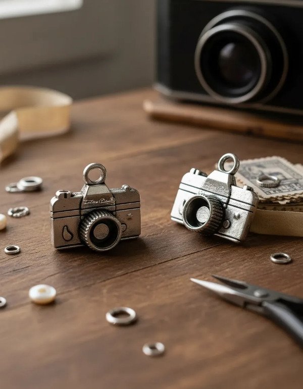 Producto - Cámara de Fotos Dije de metal