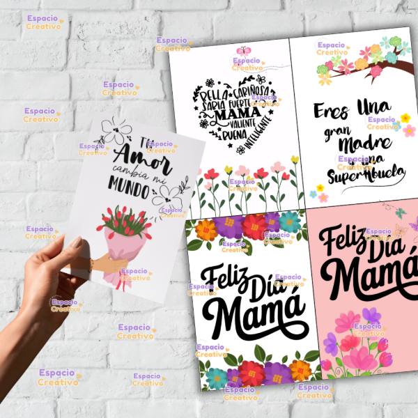 Producto - Tarjetones día de la madre