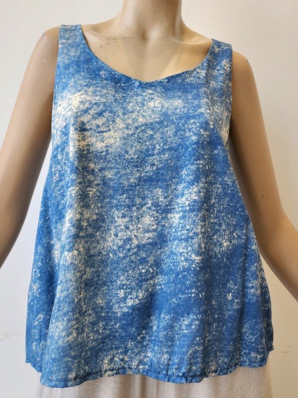 Producto - Musculosa Cuello Reversible Emilia Estampado (Art. 5477)