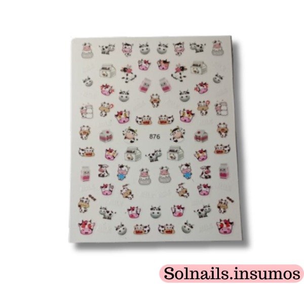 Producto - Stickers vaquita #876