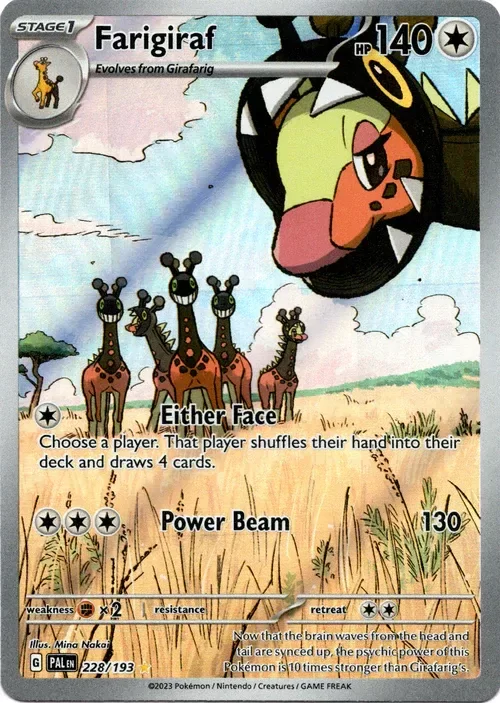 Producto - Farigiraf - 228/193 - Paldea Evolved - Holo