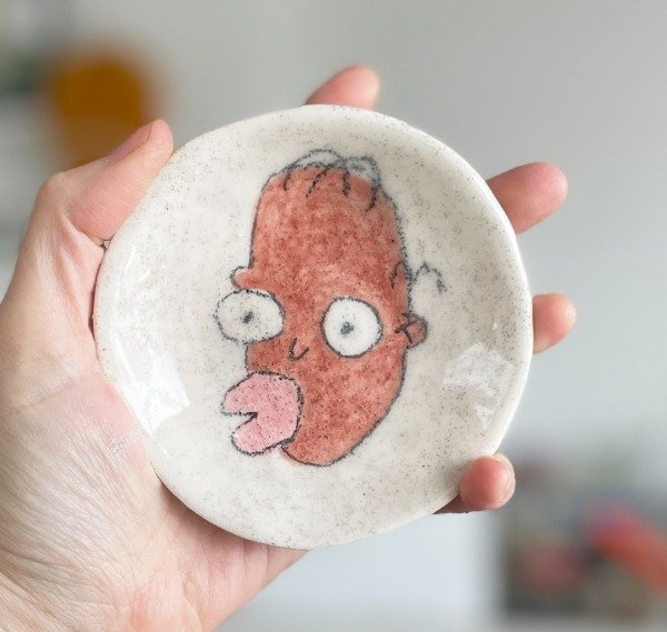 Producto - Plato XS Homero