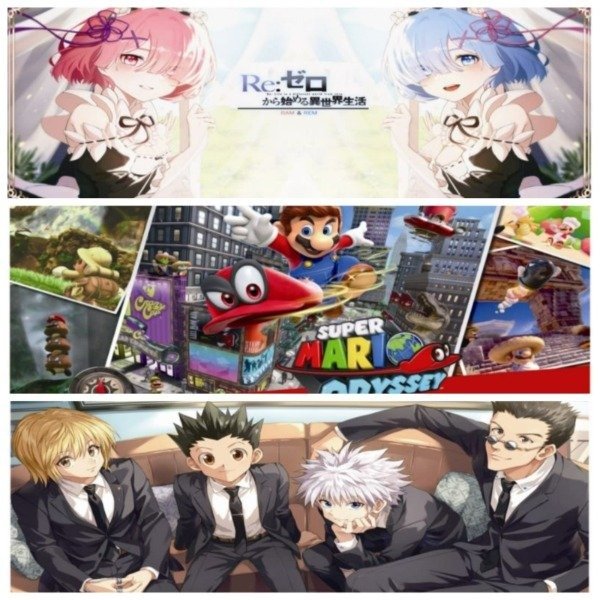 Producto - Mouse pad Gamer 80cm x 30cm Re zero,  Super mario, Hunter (Ingrese para elegir)