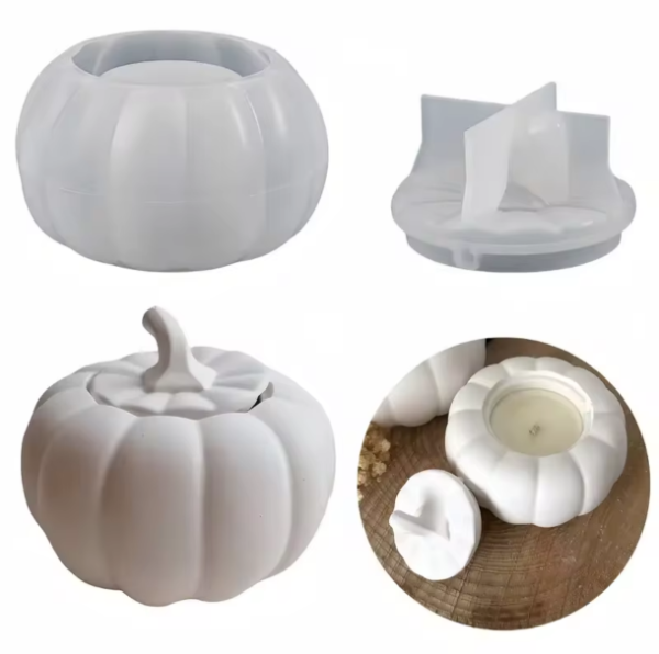 Producto - Molde de silicona tarro calabaza