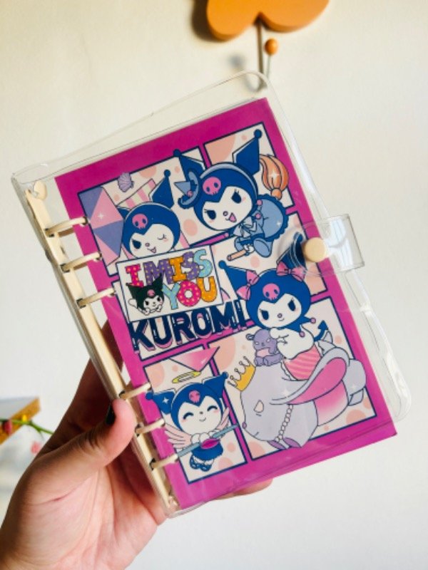 Producto - Agenda transparente Kuromi