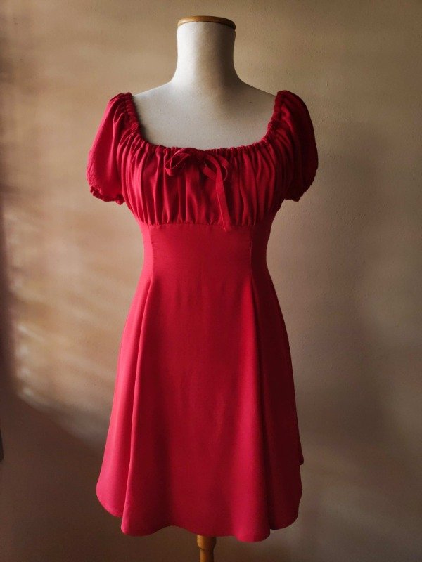 Producto - Vestido Malka rojo
