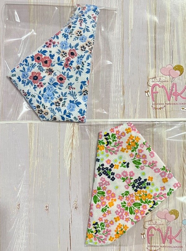 Producto - Pañuelos de paisana estampados triangulares - 0