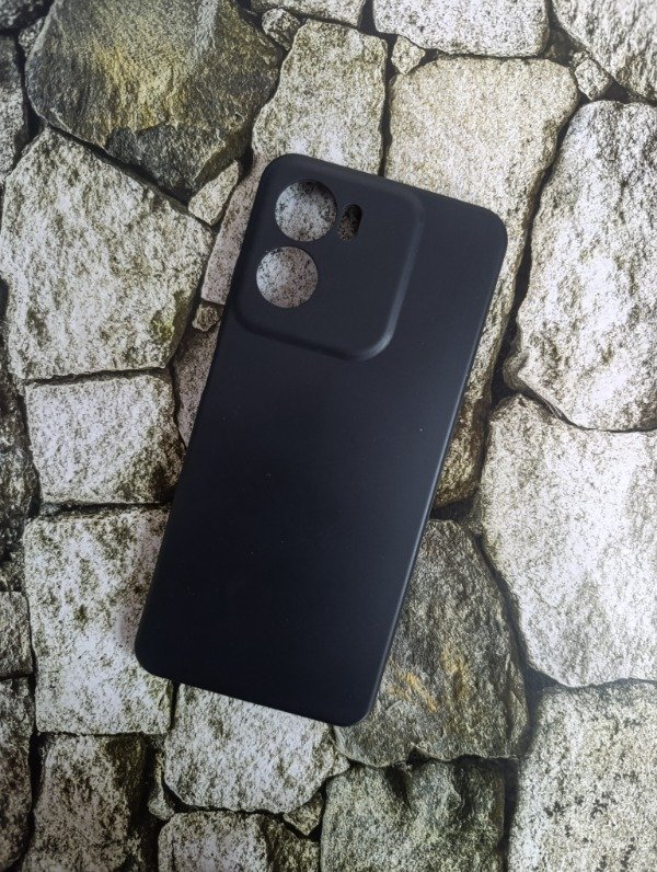 Producto - Funda silicone case Moto G05/E15 negra