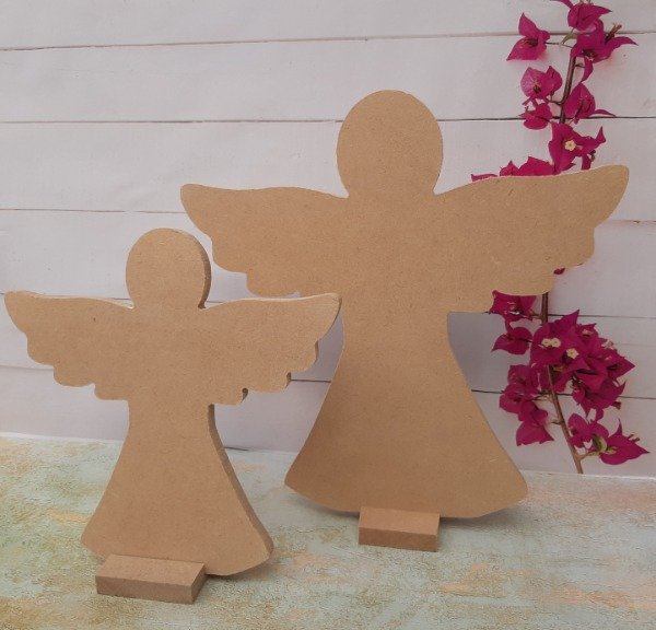 Producto - Ángel fibrofacil con base 20cm