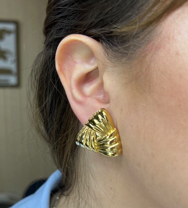 Producto - Aros Triángulo Chunky