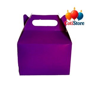Producto - Cajita Feliz Violeta x10 Unidades