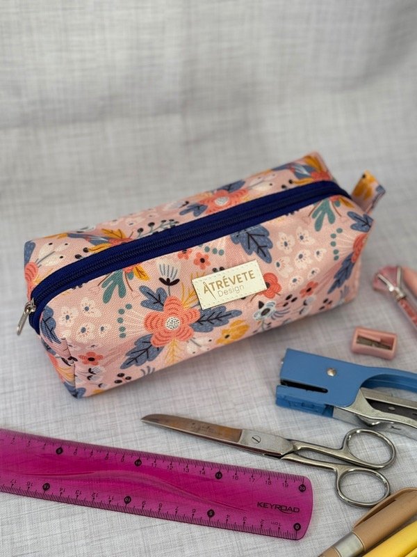 Producto - Mini Cartu Cubo - Flor salmón