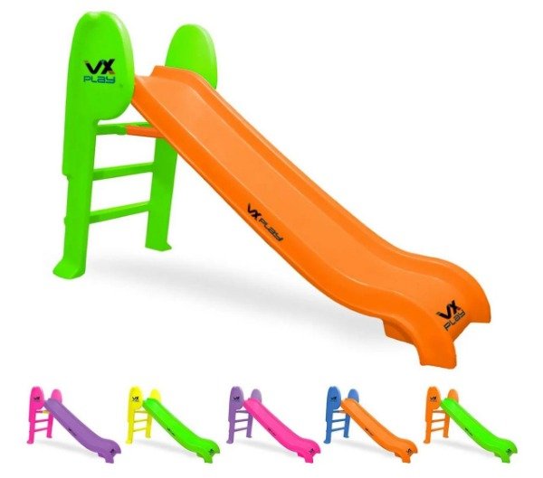 Producto - TOBOGAN VXPLAY PLÁSTICO PLEGABLE 3  ESCALONES PVC ROTOMOLDEO