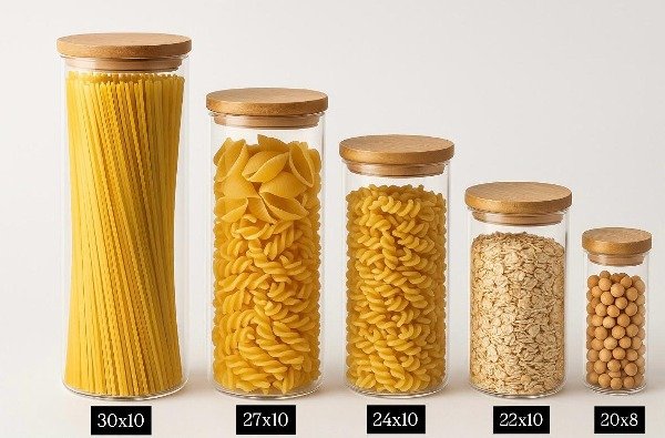 Producto - Frasco Hermetico de Vidrio