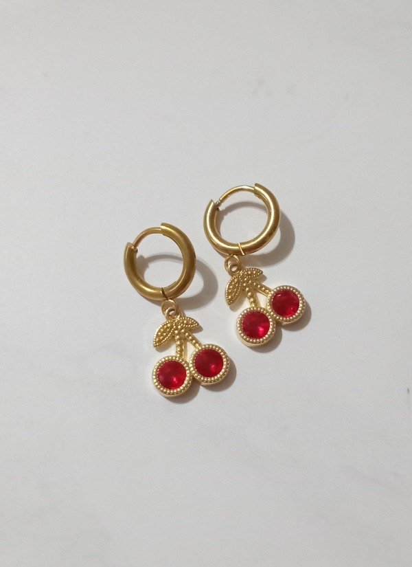 Producto - Argollas cherry cubic