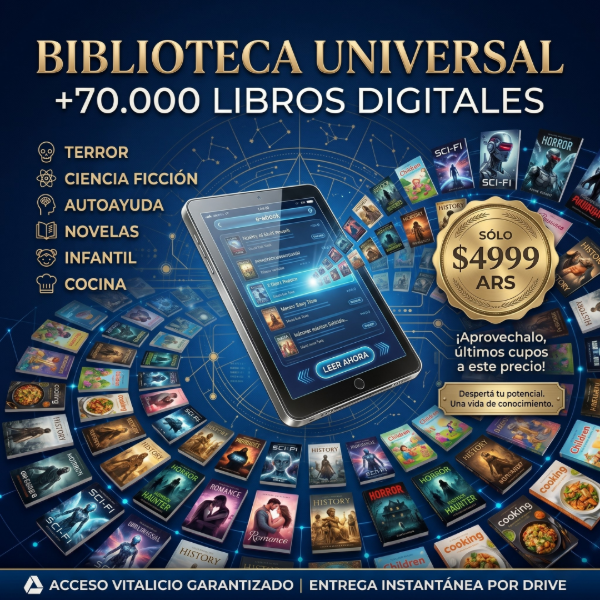 Producto - N6: +70.000 LIBROS EPUB DE DIVERSOS GENEROS!