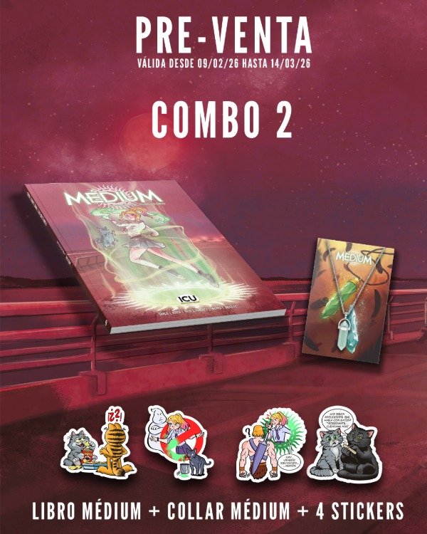 Producto - Médium PRE-VENTA COMBO 2