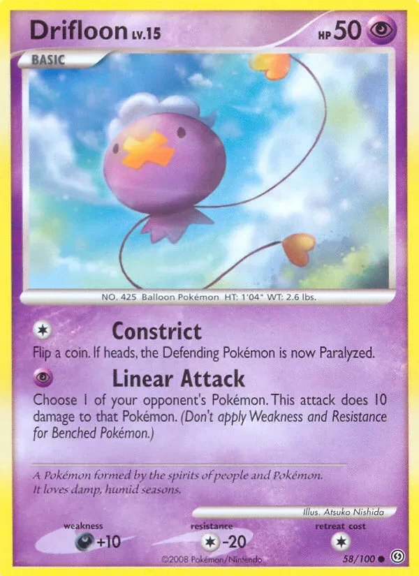 Producto - Drifloon 58/100 Diamond and Pearl: Stormfront