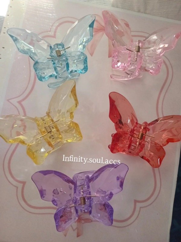 Producto - Broches Grandes Mariposa Cristal