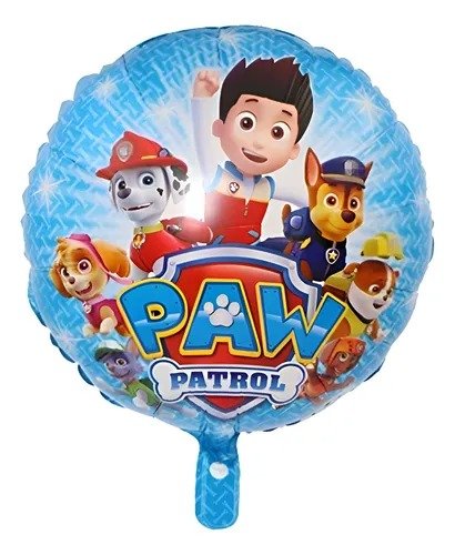 Producto - GLOBO REDONDO PAW PATROL 18"