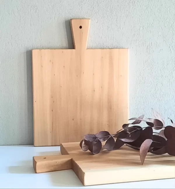 Producto - Tabla de madera Cuadrada