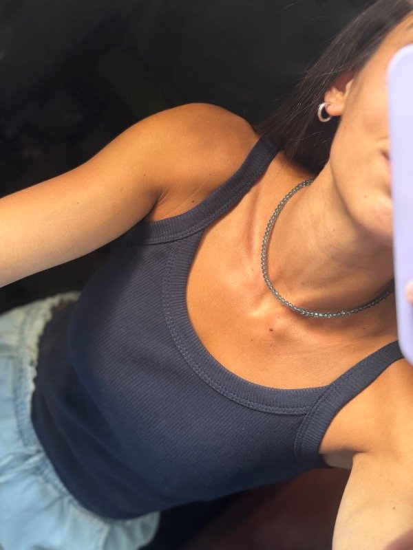 Producto - Collar Cristal celeste