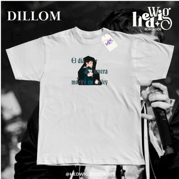 Producto - Remera Morire En Mi Ley DILLOM - DTF