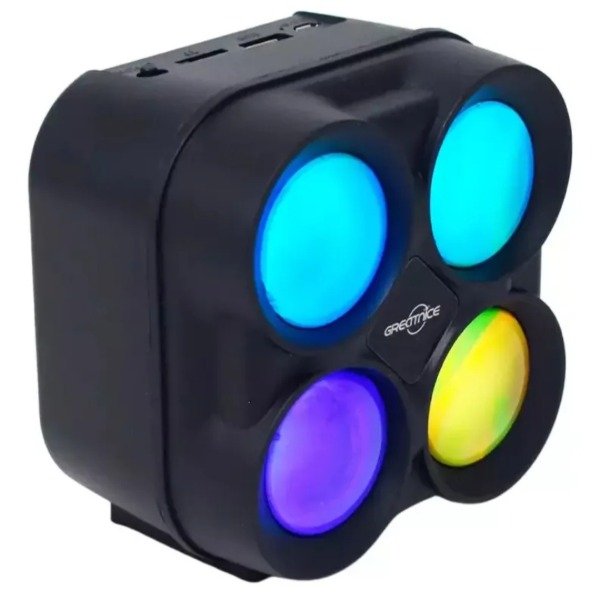 Producto - Parlante Bluetooth 3" con luces LED Flame Ligth