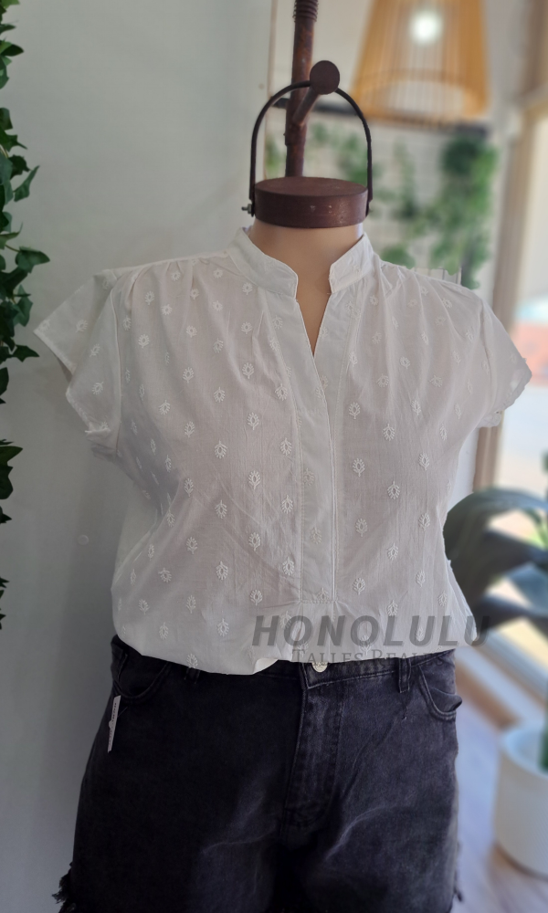 Producto - Camisola Lavanda de Broderie Blanca