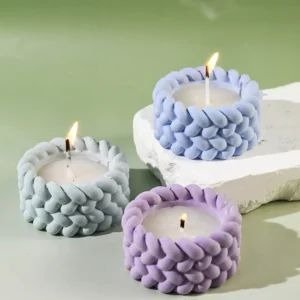 Producto - Molde contenedor trenzado circular