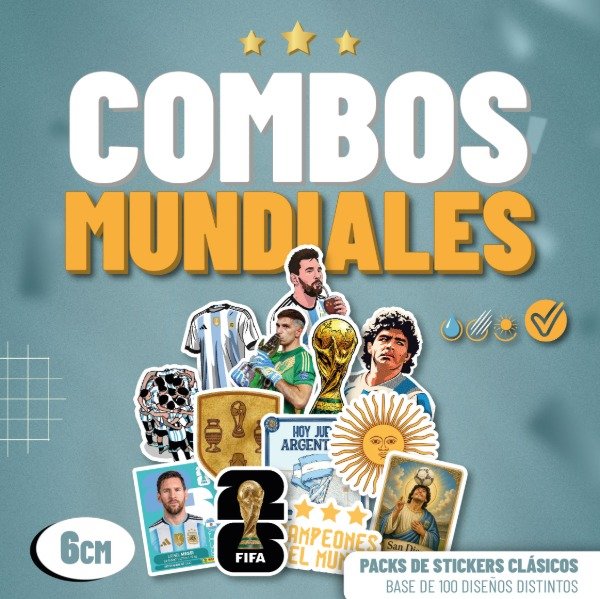Producto - Pack clasicos, mundialista