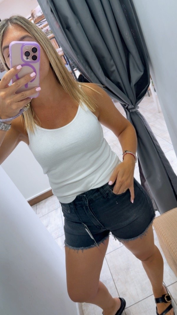 Producto - Short Mom Stone Black