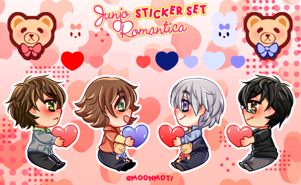 Producto - Sticker Set Junjou Romantica